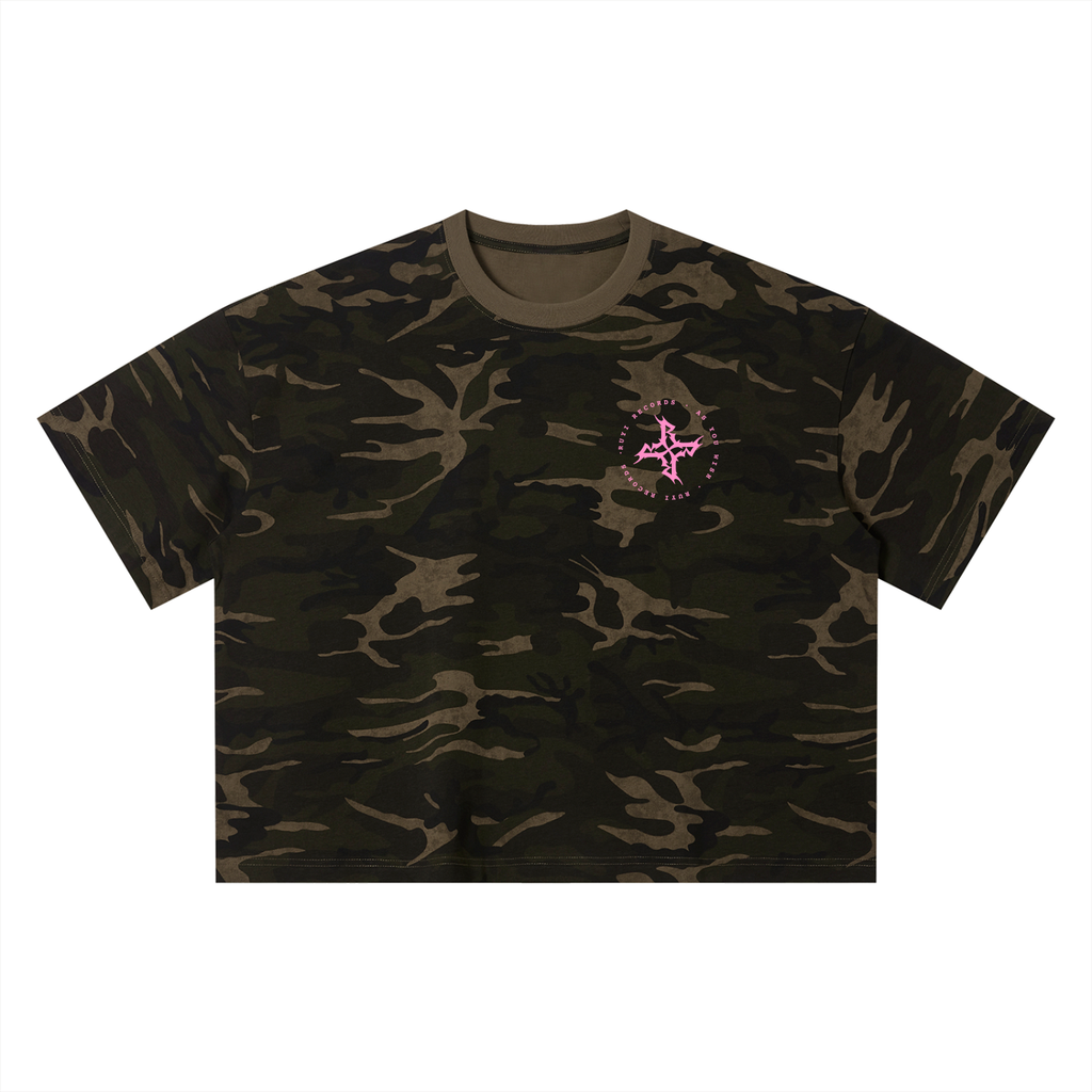Unisex Camo Boxy T-Shirt