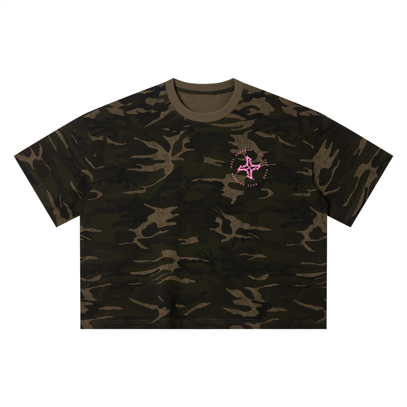 Unisex Camo Boxy T-Shirt