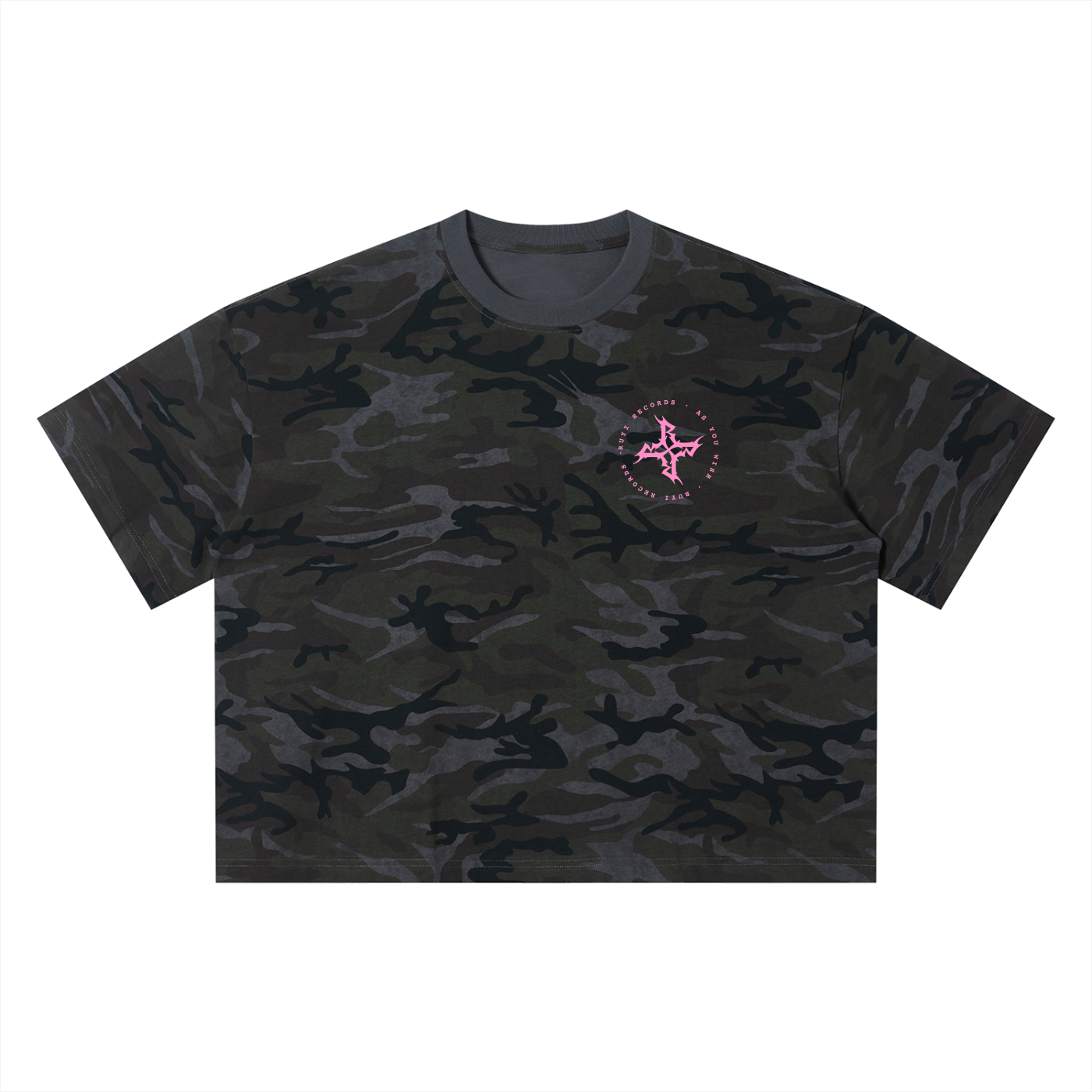 Unisex Camo Boxy T-Shirt